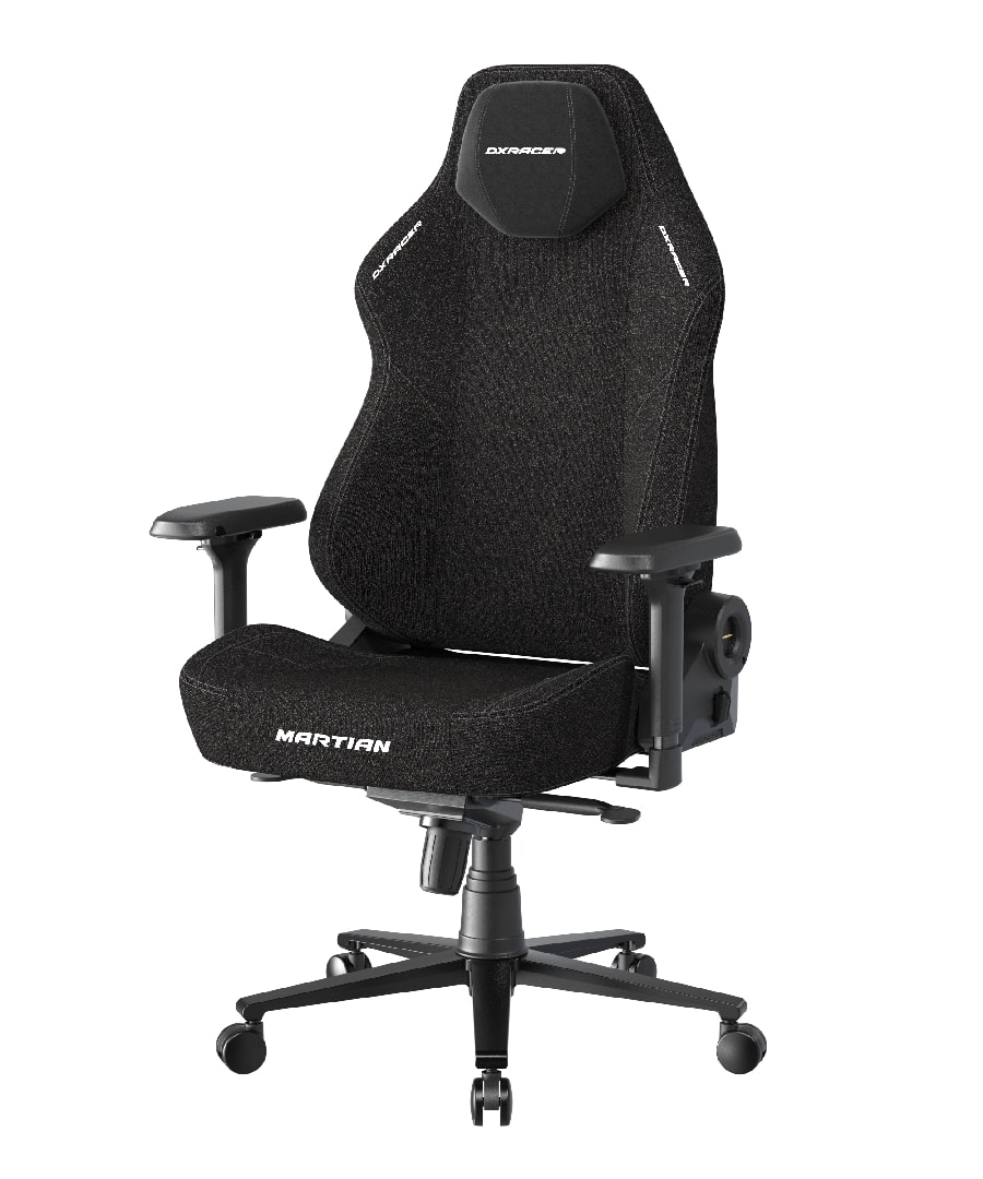 Кресло DXRACER серии MARTIAN ткань/черный,размер L
