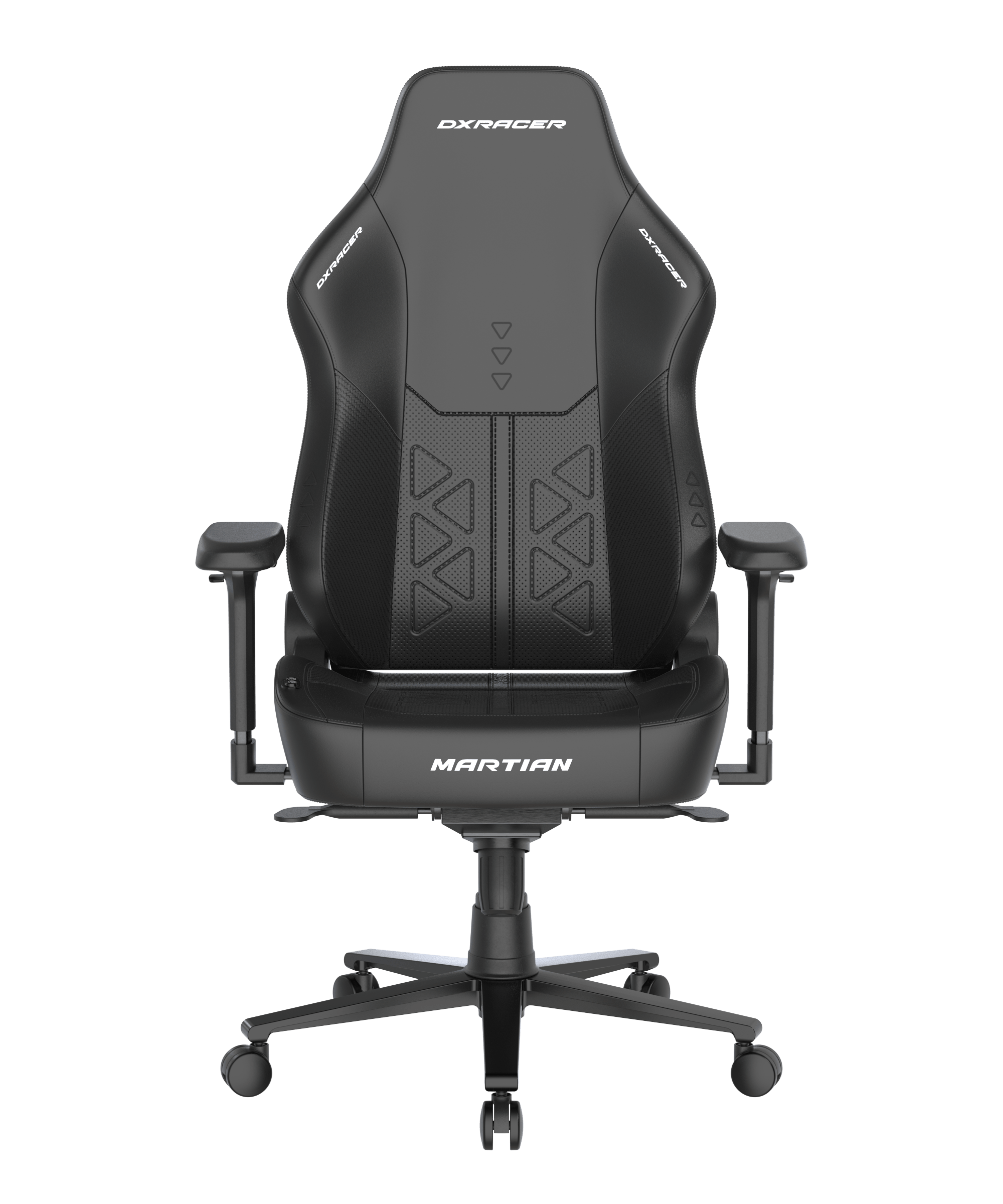 Кресло DXRACER серии MARTIAN PRO, арт.MP25LTA-TRIANGLE/N, размер L (экокожа, черный, электроприводы, вентиляция, подогрев, массаж)