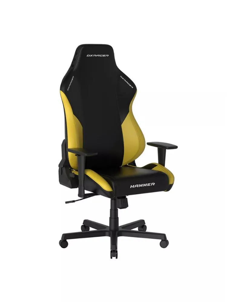 Игровое компьютерное Кресло Racer Hammer GC-LHE23LTA-NY, черный желтый