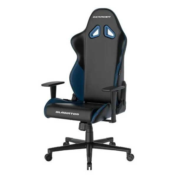 Кресло DXRACER серии GLADIATOR, арт.G2300(LGN23LTA)/NI (экокожа, черный/синий)